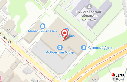 Профи на Московской на карте