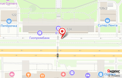 Движение на Ленинском проспекте на карте
