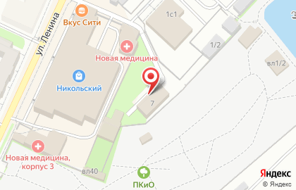 Отдел Военного комиссариата Московской области в Москве на карте