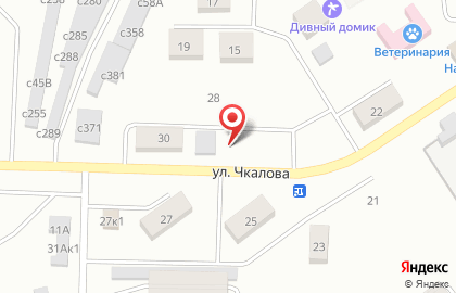 Аптека, ИП Карпека Е.А. на улице Чкалова на карте