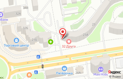 Агентство недвижимости Авиньон на проспекте Королёва на карте