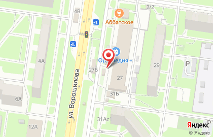 Магазин овощей и фруктов в Автозаводском районе на карте