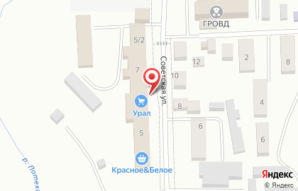 Магазин Усадьба на Советской улице на карте