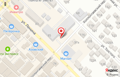 Сеть кибермаркетов электроники ЮЛМАРТ в Ростове-на-Дону на карте