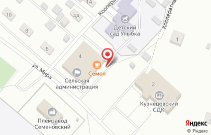 Магазин хлебобулочных и кондитерских изделий Хлебный дар на улице Мира на карте
