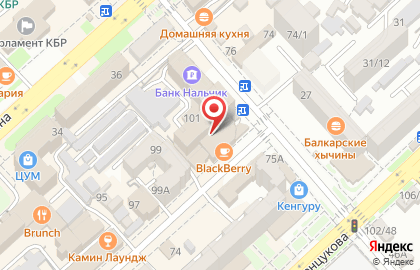 Круиз на улице Пушкина на карте