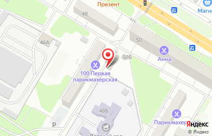 Киоск на проспекте Победы на карте