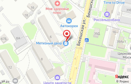 Магазин отделочных материалов и инструмента Метизный Двор в Ленинском районе на карте