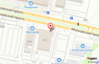 Сервисный центр Ниссан-центр на Московском проспекте на карте