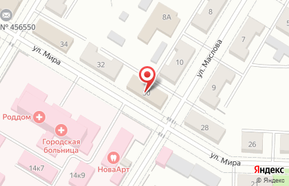 Общественная Палата на карте