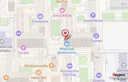 Магазин Морские деликатесы на Восточно-Кругликовской улице на карте
