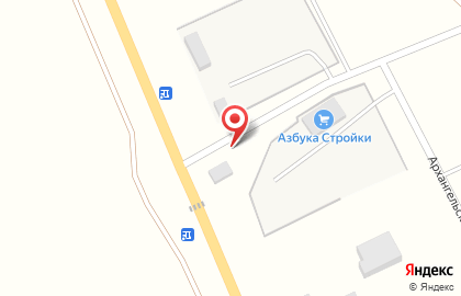 Продовольственный магазин на Светлой улице на карте
