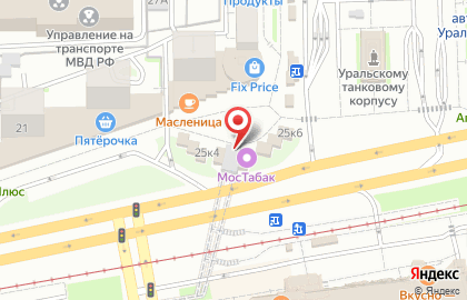 Киоск по продаже сувенирной продукции на улице Челюскинцев на карте