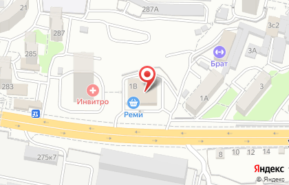 Сеть супермаркетов Фреш25 на улице Олега Кошевого на карте