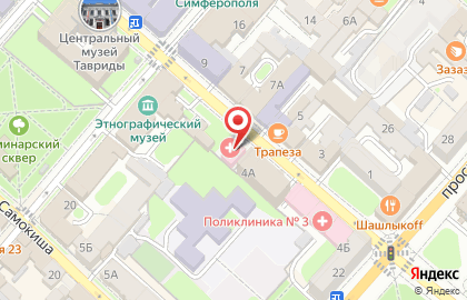 Клиника косметологии и медицины "Инновация" на карте