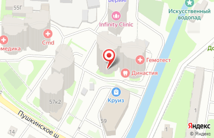 Планета Красоты, г. Пушкино на карте