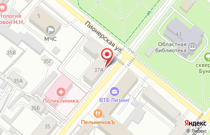 Управляющая компания Областной центр жилья и ипотеки на улице Салтыкова-Щедрина на карте
