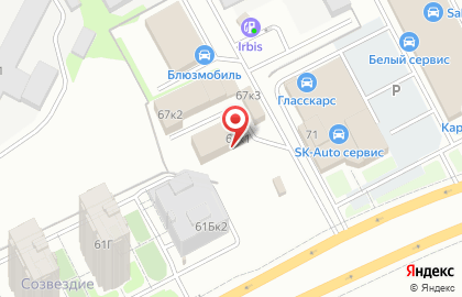 ООО Протект на улице Космонавтов на карте