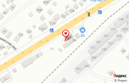 Автомойка в Белгороде на карте