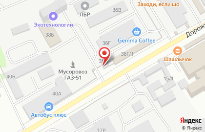 Торговый дом ВикторияАвто на Дорожной улице, 38Г на карте