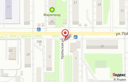 Магазин в Челябинске на карте