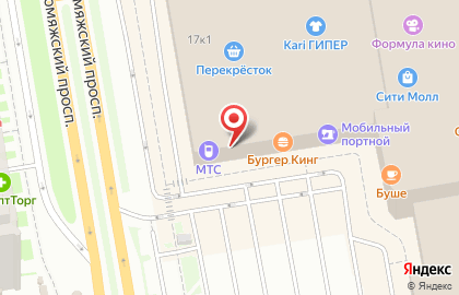 I-Mob на Коломяжском проспекте на карте