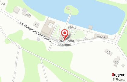Храм Знамения иконы Божией Матери в Захарьино на карте