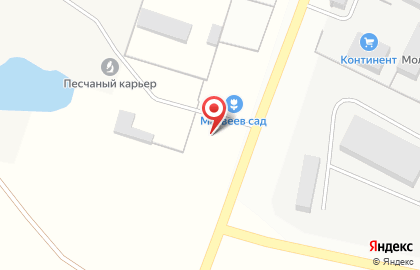 Продовольственный магазин на Кузнечной улице на карте
