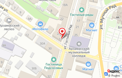 Оптово-розничная база Арсант в Нижнем Новгороде на карте