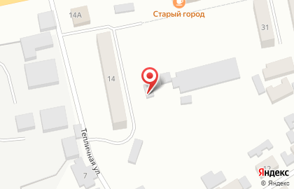 Магазин Русь на Тепличной улице на карте