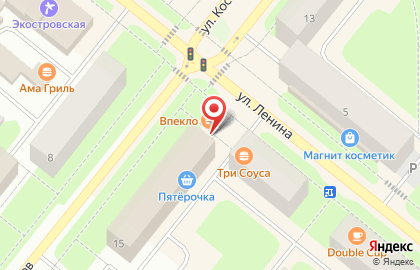 Универсам Пятёрочка на улице Космонавтов на карте