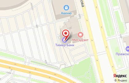 Тимер Банк в Московском районе на карте