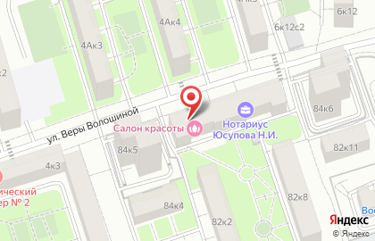 Территориальный центр социального обслуживания Беговой на Хорошёвском шоссе на карте