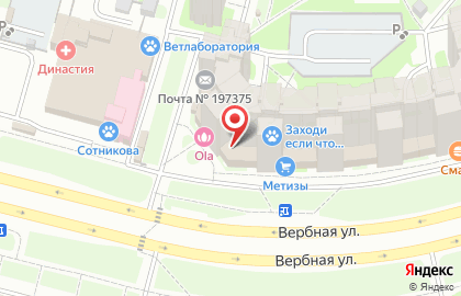 Круасан на карте