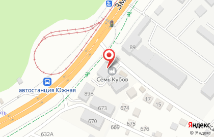 Торговая компания Семь Кубов на Змеиногорском тракте на карте