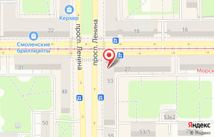 Салон Элит-оптик на проспекте Ленина, 53 на карте