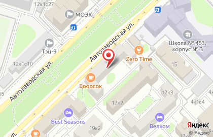 Консультационная юридическая служба на Автозаводской улице, 17 к 1 на карте