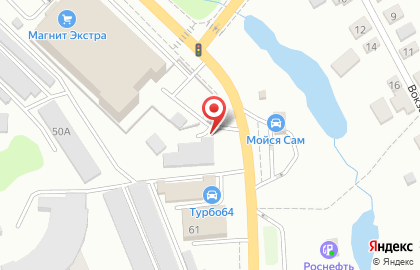 Шиномонтажная мастерская на Лесозаводской улице на карте