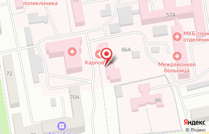 Абаканская межрайонная клиническая больница на проспекте Ленина на карте