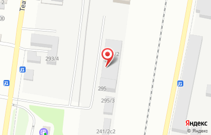 Автостоянка Длинномер на карте