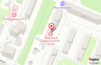Платная скорая медицинская помощь на Заводской улице на карте