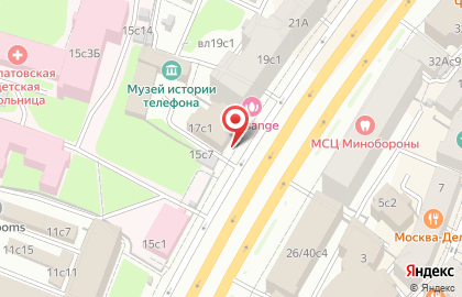 Посольство Исламской Республики Пакистан в г. Москве на Садовой-Кудринской улице на карте