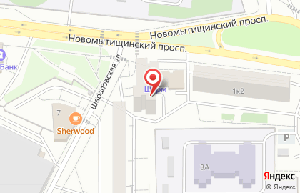 Московский кредитный банк в Москве на карте