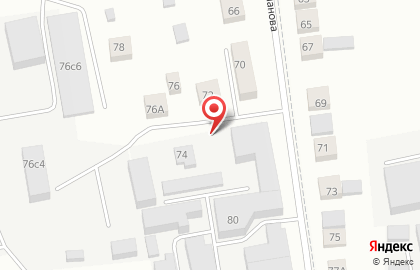 Продовольственный магазин Магнолия на улице Черепанова на карте