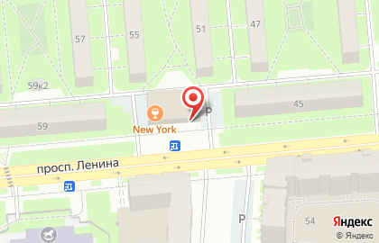 Супермаркет Магнит в Калининском районе на карте