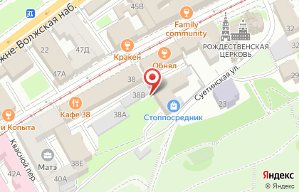 Верхне-Волжский филиал Российский Речной Регистр на Рождественской улице на карте