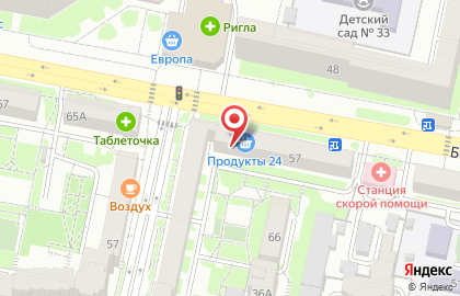 Ателье Дарья на Белгородском проспекте на карте
