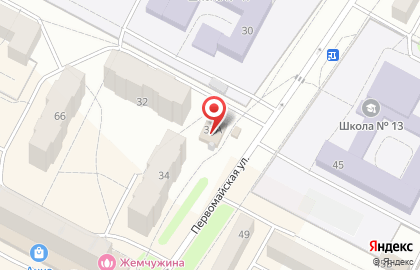 Магазин Мир спорта на Первомайской улице на карте