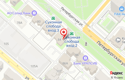 Страховая компания РЕСО-Гарантия на Петербургской улице на карте