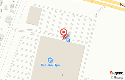 Строительный гипермаркет Леруа Мерлен на улице Южного обхода на карте